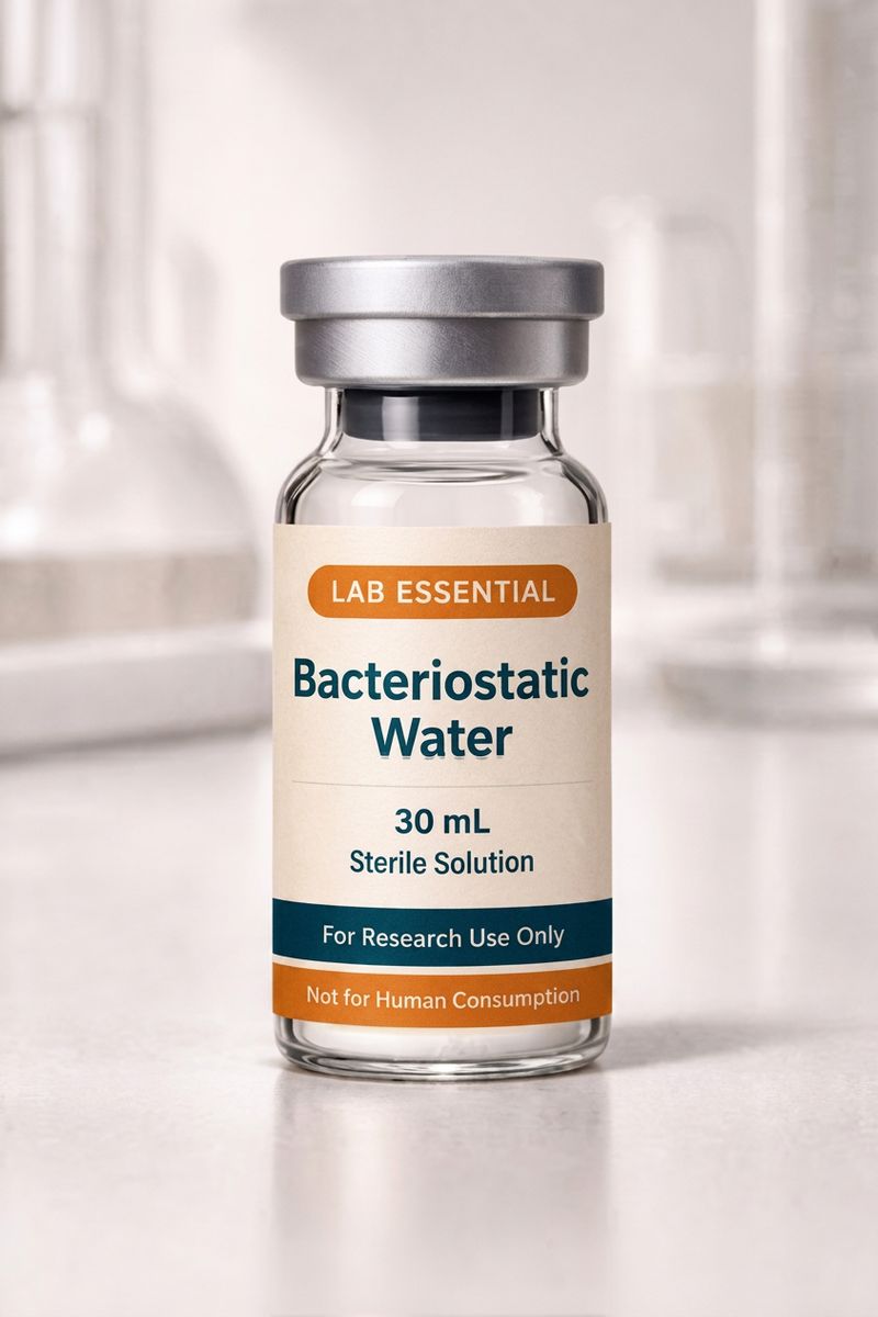 Bacteriostatic Water with 0.9% Benzyl Alcohol for Laboratory Research